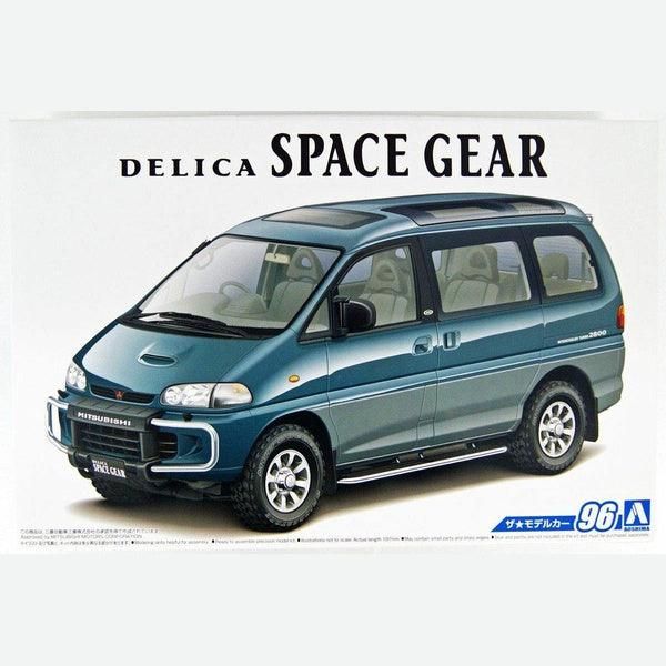 Aoshima 1/24 ZM 096 三菱 PE8W 德利卡 Space Gear '96 組裝模型 - TwinnerModel