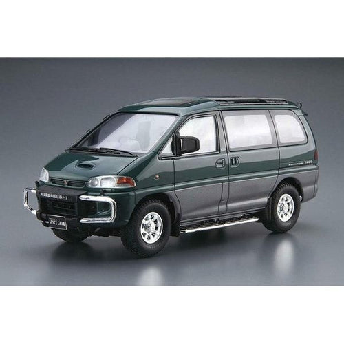Aoshima 1/24 ZM 096 三菱 PE8W 德利卡 Space Gear '96 組裝模型 - TwinnerModel