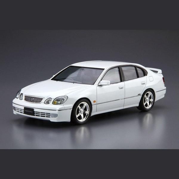 Aoshima 1/24 ZM 097 豐田 JZS161 阿裡斯托 V300 VERTEX 版 '97 組裝模型 - TwinnerModel