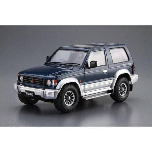 Aoshima 1/24 ZM 103 三菱 V24WG 帕傑羅 MateL Top Wide XR-II '91 組裝模型 - TwinnerModel