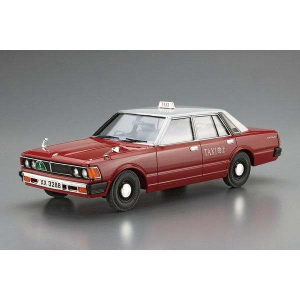 Aoshima 1/24 ZM SP1 Datsun 220C '79 香港計程車 組裝模型 - TwinnerModel