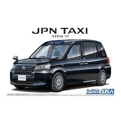 Aoshima 1/24 ZM SP 豐田 NTP10 日本計程車 '17 黑色 組裝模型 - TwinnerModel