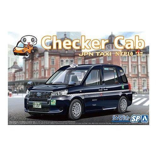 Aoshima 1/24 ZM SP 豐田 NTP10 日本計程車 '17 類型 Checker Cab 組裝模型 - TwinnerModel