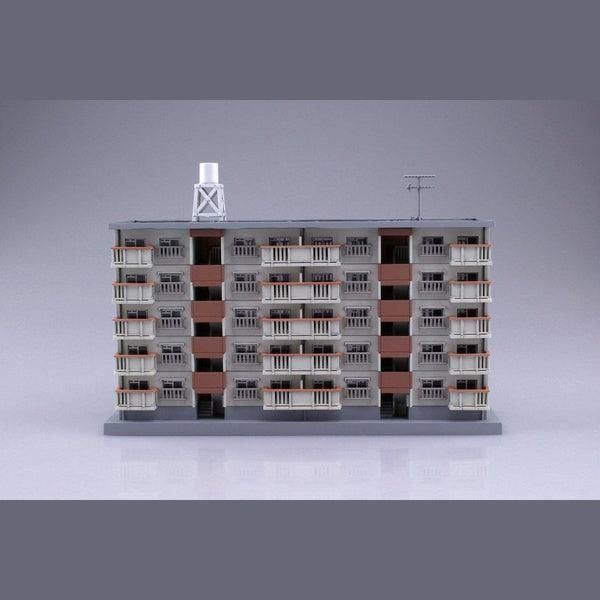 Aoshima 1/150 N Scale 住宅區建築物/2棟 組裝模型 - TwinnerModel