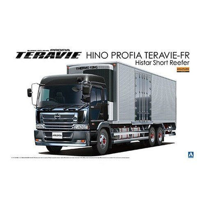 Aoshima 1/32 Heavy Freight 002 日野PROFIA TERAVIE FR HYSTER短冷凍貨車和Thermo King 組裝模型 - TwinnerModel