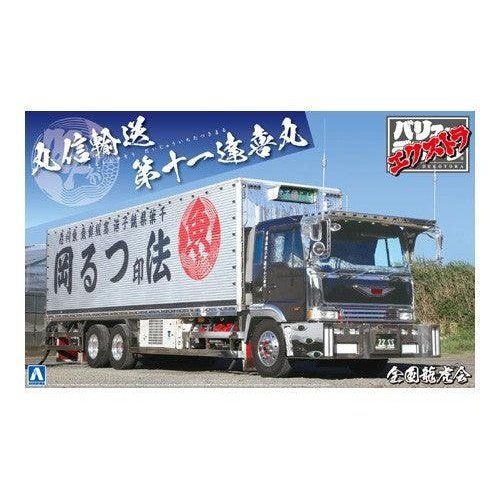 Aoshima 1/32 TRK 004 丸新 USO 11TH TATSUKIMARU（大型冷藏車） 組裝模型 - TwinnerModel