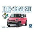 Aoshima 1/32 The SNAP-KIT 01-B 鈴木Hustler（糖果粉金屬） 組裝模型 - TwinnerModel