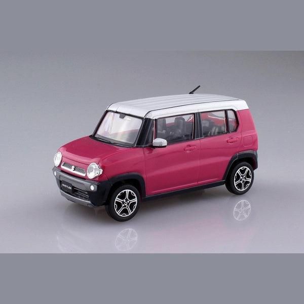 Aoshima 1/32 The SNAP-KIT 01-B 鈴木Hustler（糖果粉金屬） 組裝模型 - TwinnerModel