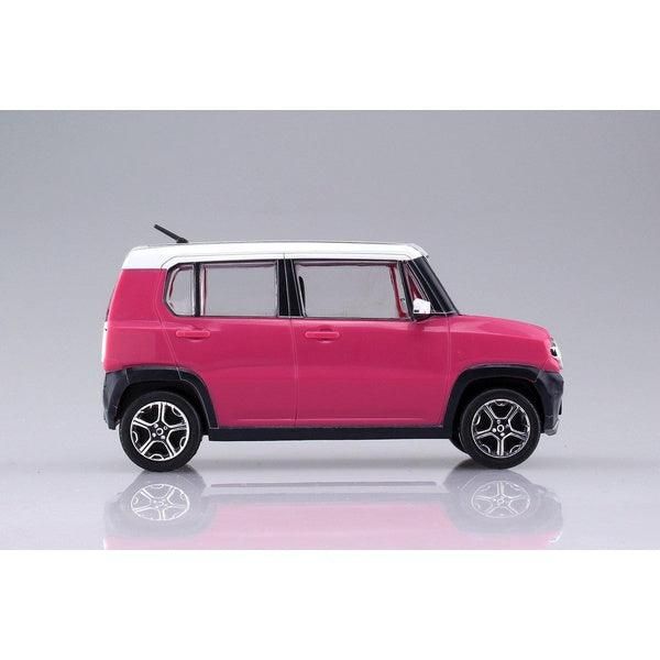 Aoshima 1/32 The SNAP-KIT 01-B 鈴木Hustler（糖果粉金屬） 組裝模型 - TwinnerModel