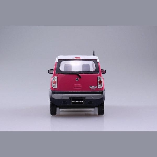 Aoshima 1/32 The SNAP-KIT 01-B 鈴木Hustler（糖果粉金屬） 組裝模型 - TwinnerModel