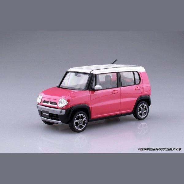 Aoshima 1/32 The SNAP-KIT 01-B 鈴木Hustler（糖果粉金屬） 組裝模型 - TwinnerModel