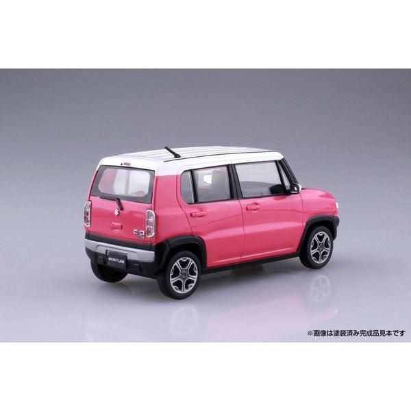 Aoshima 1/32 The SNAP-KIT 01-B 鈴木Hustler（糖果粉金屬） 組裝模型 - TwinnerModel