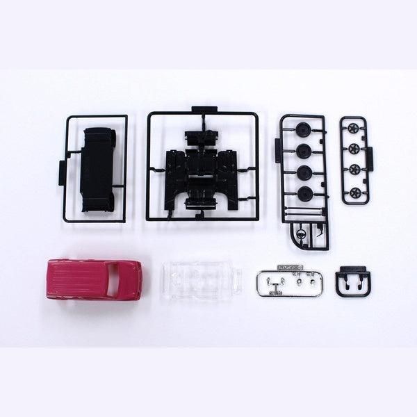 Aoshima 1/32 The SNAP-KIT 01-B 鈴木Hustler（糖果粉金屬） 組裝模型 - TwinnerModel