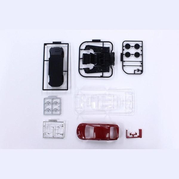 Aoshima 1/32 The SNAP-KIT 02-B 豐田Prius（情感紅） 組裝模型 - TwinnerModel