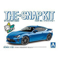 Aoshima 1/32 The SNAP-KIT 03E 豐田 TOYOTA 86 亮藍 組裝模型 - TwinnerModel