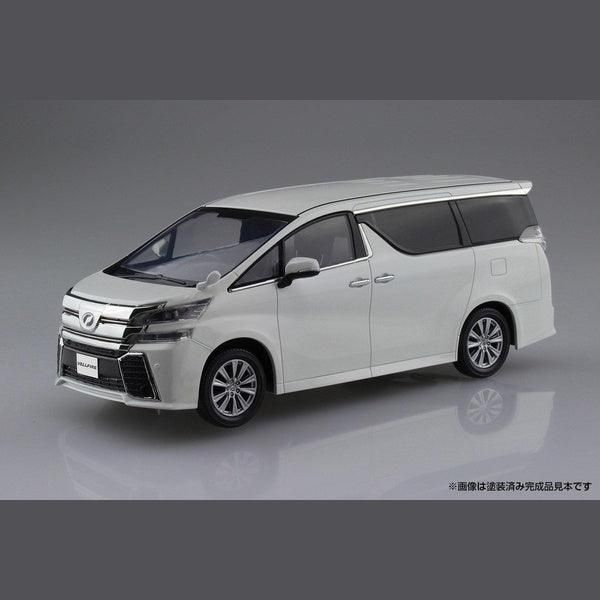 Aoshima 1/32 The SNAP-KIT 04A TOYOTA 豐田 Vellfire 白色 組裝模型 - TwinnerModel