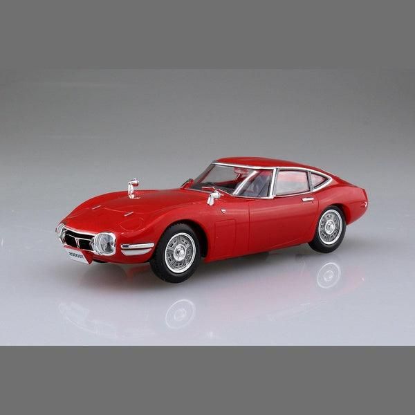 Aoshima 1/32 The SNAP-KIT 05-B 豐田2000GT（太陽紅） 組裝模型 - TwinnerModel