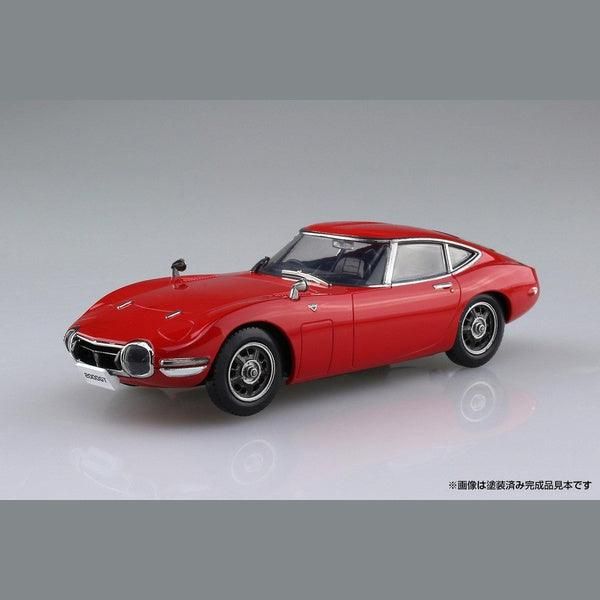 Aoshima 1/32 The SNAP-KIT 05-B 豐田2000GT（太陽紅） 組裝模型 - TwinnerModel