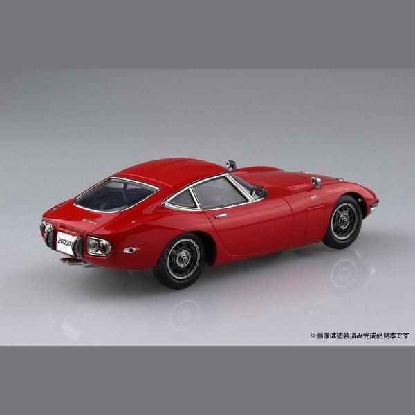 Aoshima 1/32 The SNAP-KIT 05-B 豐田2000GT（太陽紅） 組裝模型 - TwinnerModel