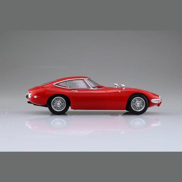 Aoshima 1/32 The SNAP-KIT 05-B 豐田2000GT（太陽紅） 組裝模型 - TwinnerModel