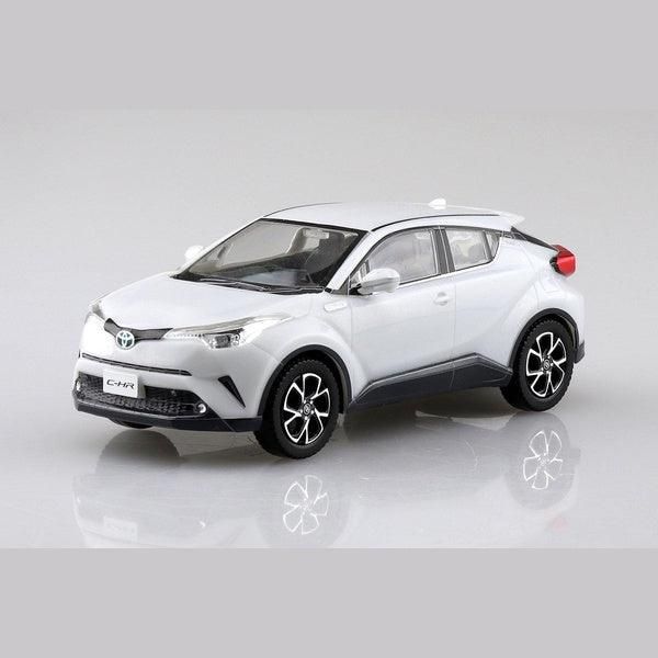Aoshima 1/32 The SNAP-KIT 06A 豐田Toyota C-HR SUV 閃耀珍珠白 組裝模型 - TwinnerModel