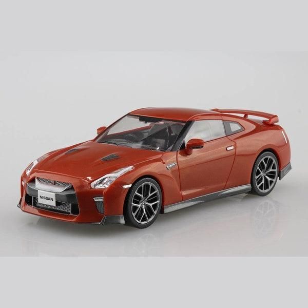 Aoshima 1/32 The SNAP-KIT 07A Nissan GT-R 終極閃亮銅色 組裝模型 - TwinnerModel