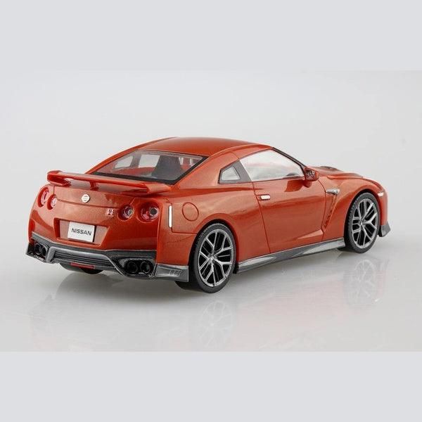Aoshima 1/32 The SNAP-KIT 07A Nissan GT-R 終極閃亮銅色 組裝模型 - TwinnerModel