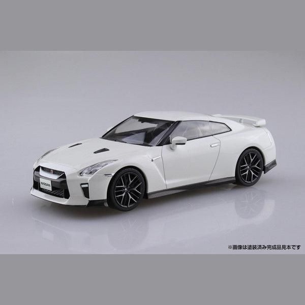 Aoshima 1/32 The SNAP-KIT 07B Nissan GT-R 亮白珍珠 組裝模型 - TwinnerModel