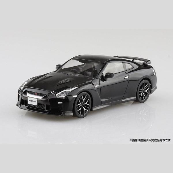 Aoshima 1/32 The SNAP-KIT 07C 日產NISSAN GT-R 珍珠黑 組裝模型 - TwinnerModel