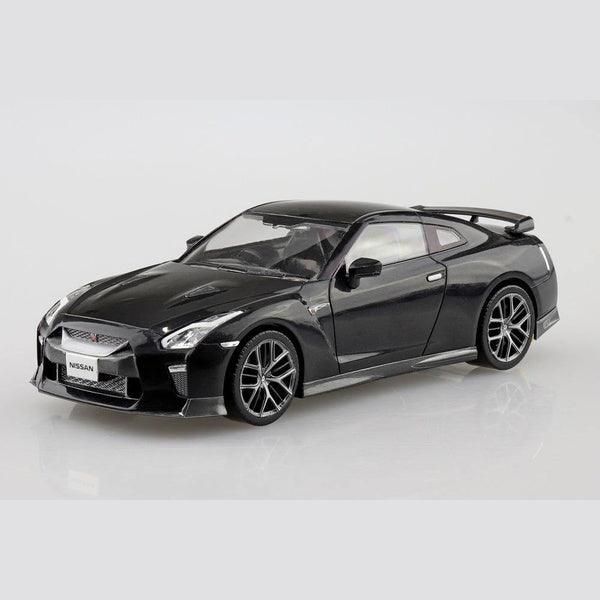 Aoshima 1/32 The SNAP-KIT 07C 日產NISSAN GT-R 珍珠黑 組裝模型 - TwinnerModel