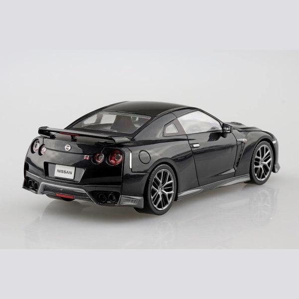 Aoshima 1/32 The SNAP-KIT 07C 日產NISSAN GT-R 珍珠黑 組裝模型 - TwinnerModel