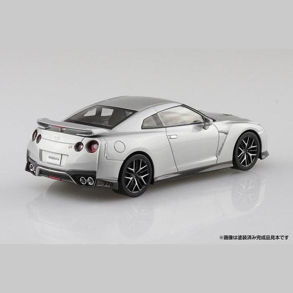 Aoshima 1/32 The SNAP-KIT 07D 日產NISSAN GT-R 金屬銀 組裝模型 - TwinnerModel