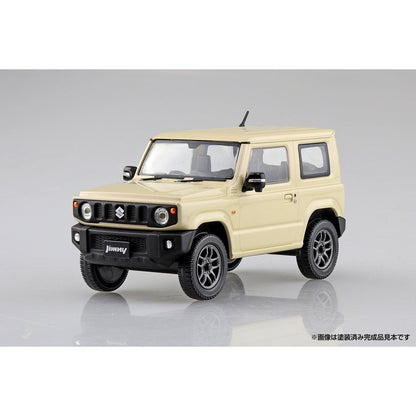 Aoshima 1/32 The SNAP-KIT 08-D 鈴木Suzuki Jimny 越野車 象牙白 組裝模型 - TwinnerModel