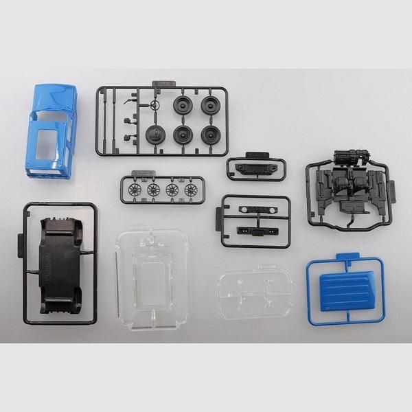 Aoshima 1/32 The SNAP-KIT 08C 鈴木Suzuki Jimny 越野車 金屬活潑藍 組裝模型 - TwinnerModel