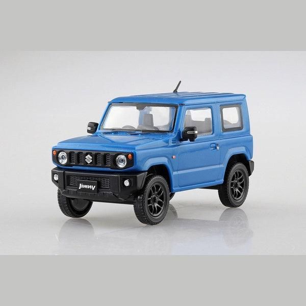 Aoshima 1/32 The SNAP-KIT 08C 鈴木Suzuki Jimny 越野車 金屬活潑藍 組裝模型 - TwinnerModel