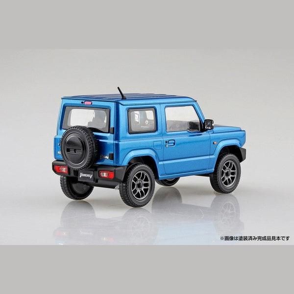 Aoshima 1/32 The SNAP-KIT 08C 鈴木Suzuki Jimny 越野車 金屬活潑藍 組裝模型 - TwinnerModel