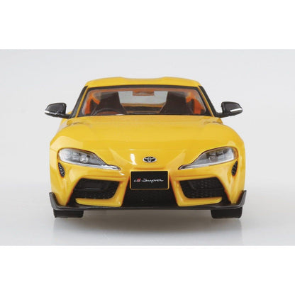 Aoshima 1/32 The SNAP-KIT 10-D 豐田GR Supra（閃電黃） 組裝模型 - TwinnerModel