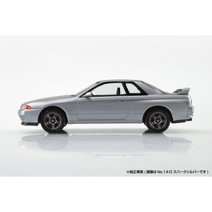 Aoshima 1/32 The SNAP-KIT 14-D 日產R32 Skyline GT-R（閃亮銀） 組裝模型 - TwinnerModel