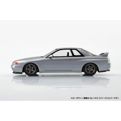 Aoshima 1/32 The SNAP-KIT 14-D 日產R32 Skyline GT-R（閃亮銀） 組裝模型 - TwinnerModel