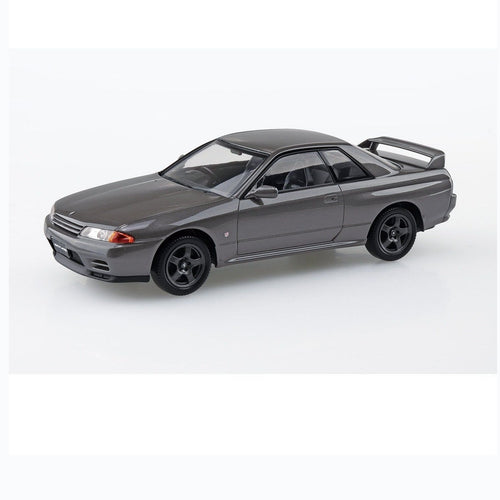 Aoshima 1/32 The SNAP-KIT 14A 日產R32 Skyline GT-R（槍灰金屬） 組裝模型 - TwinnerModel