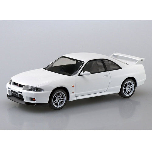 Aoshima 1/32 The SNAP-KIT 15-C 日產R33 Skyline GT-R（白色） 組裝模型 - TwinnerModel