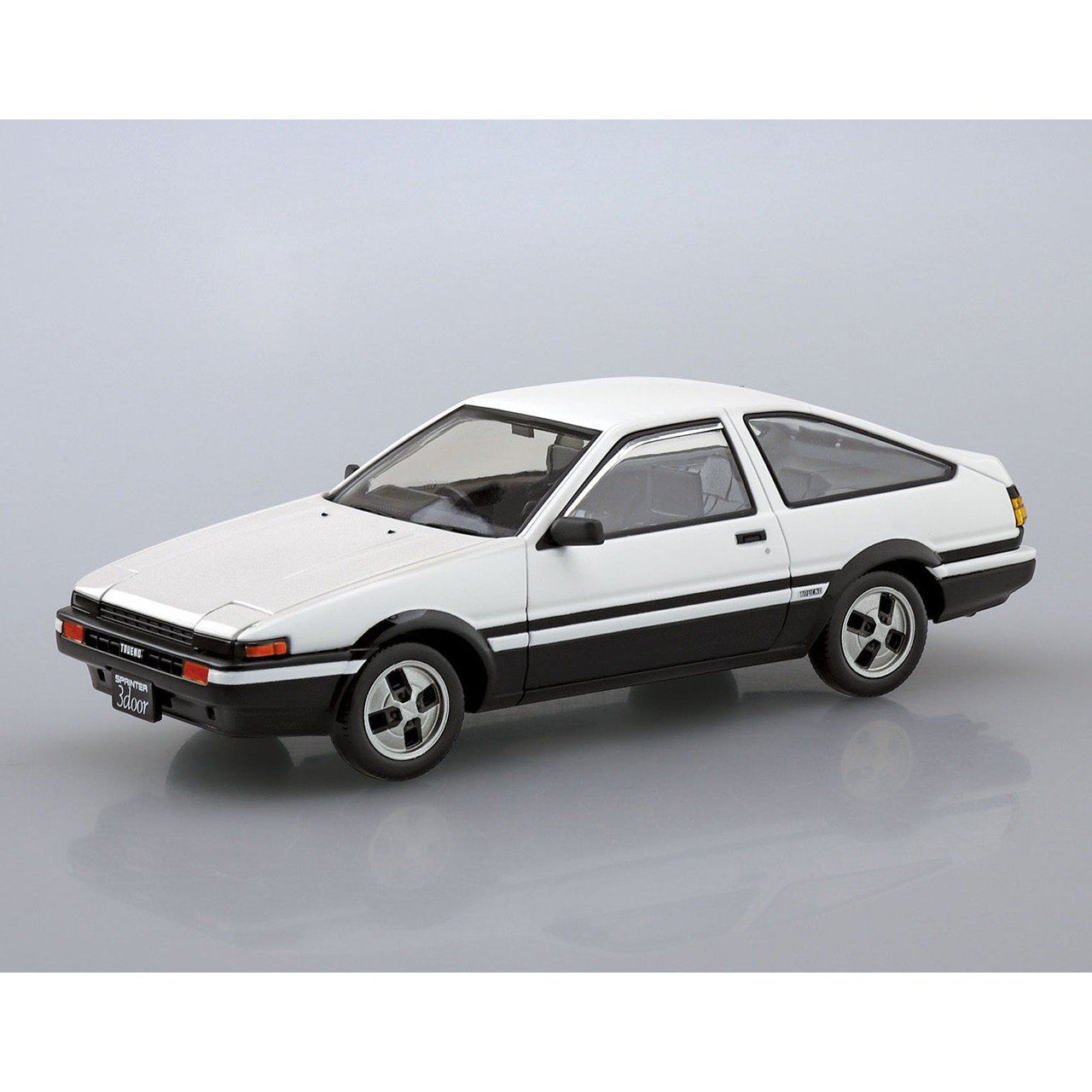 Aoshima 1/32 The SNAP-KIT 16-A 豐田 Sprinter Trueno（高科技雙色） 組裝模型 - TwinnerModel