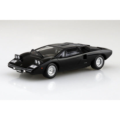 Aoshima 1/32 The SNAP-KIT 20-F 林寶堅尼 Countach LP400( Black ) 組裝模型 - TwinnerModel