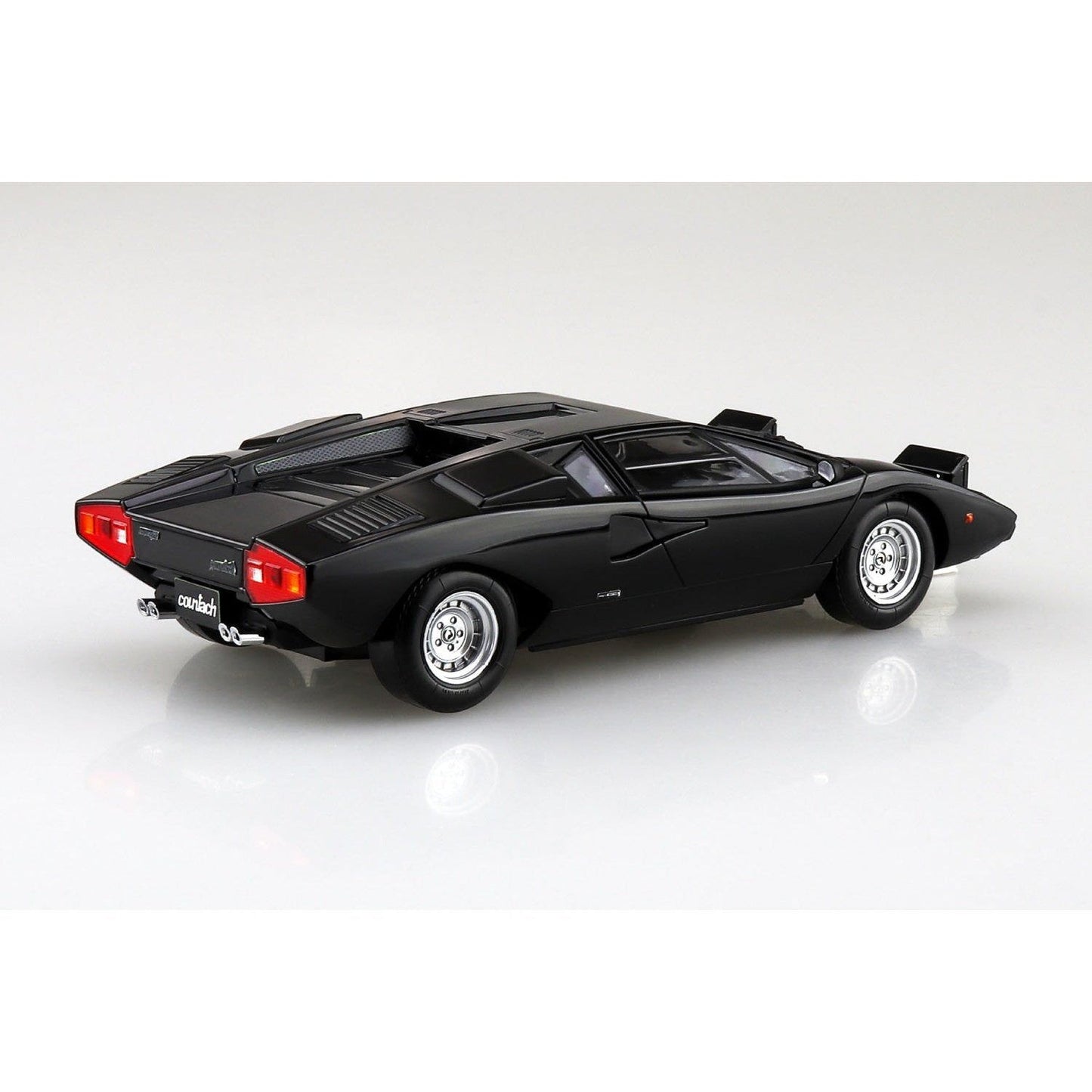 Aoshima 1/32 The SNAP-KIT 20-F 林寶堅尼 Countach LP400( Black ) 組裝模型 - TwinnerModel