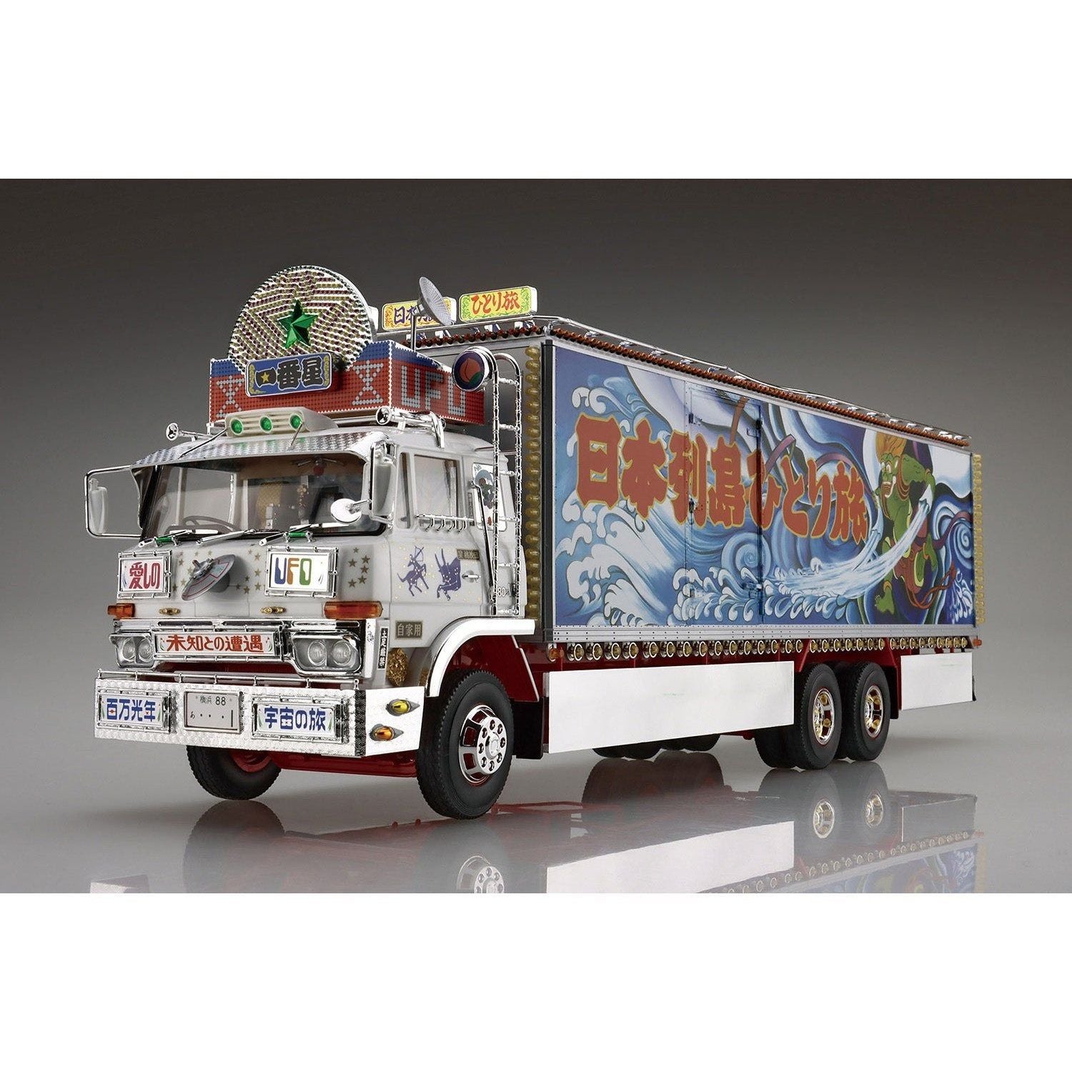 Aoshima 1/32 Truck Yaro 03 一番星 突撃一番星 組裝模型 - TwinnerModel