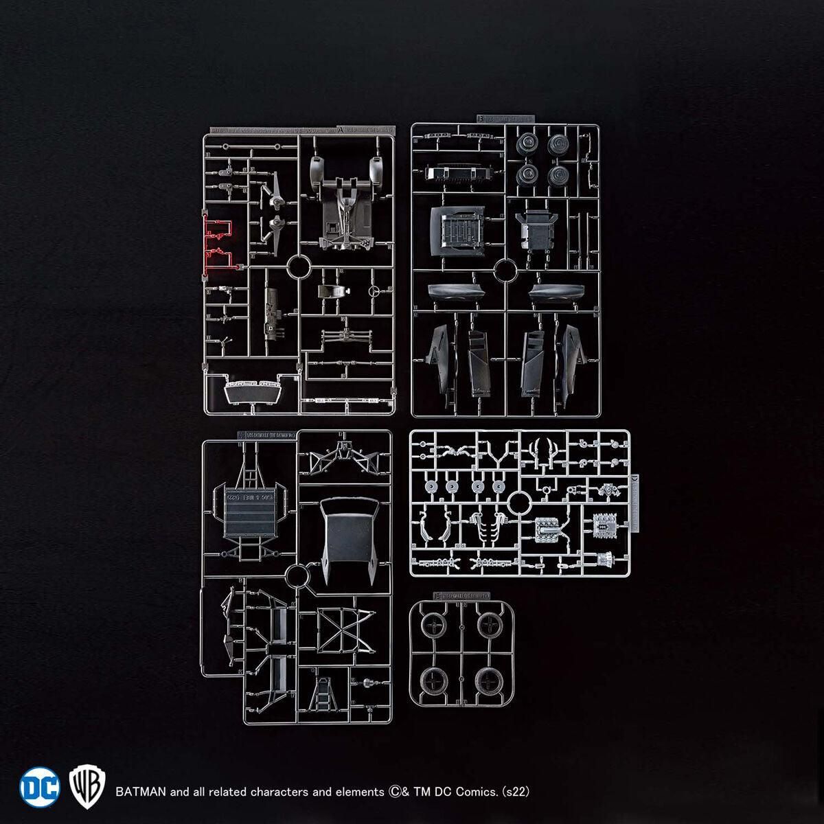 Bandai 1/35 DC Batman 蝙蝠車 THE BATMAN Ver. 組裝模型 - TwinnerModel