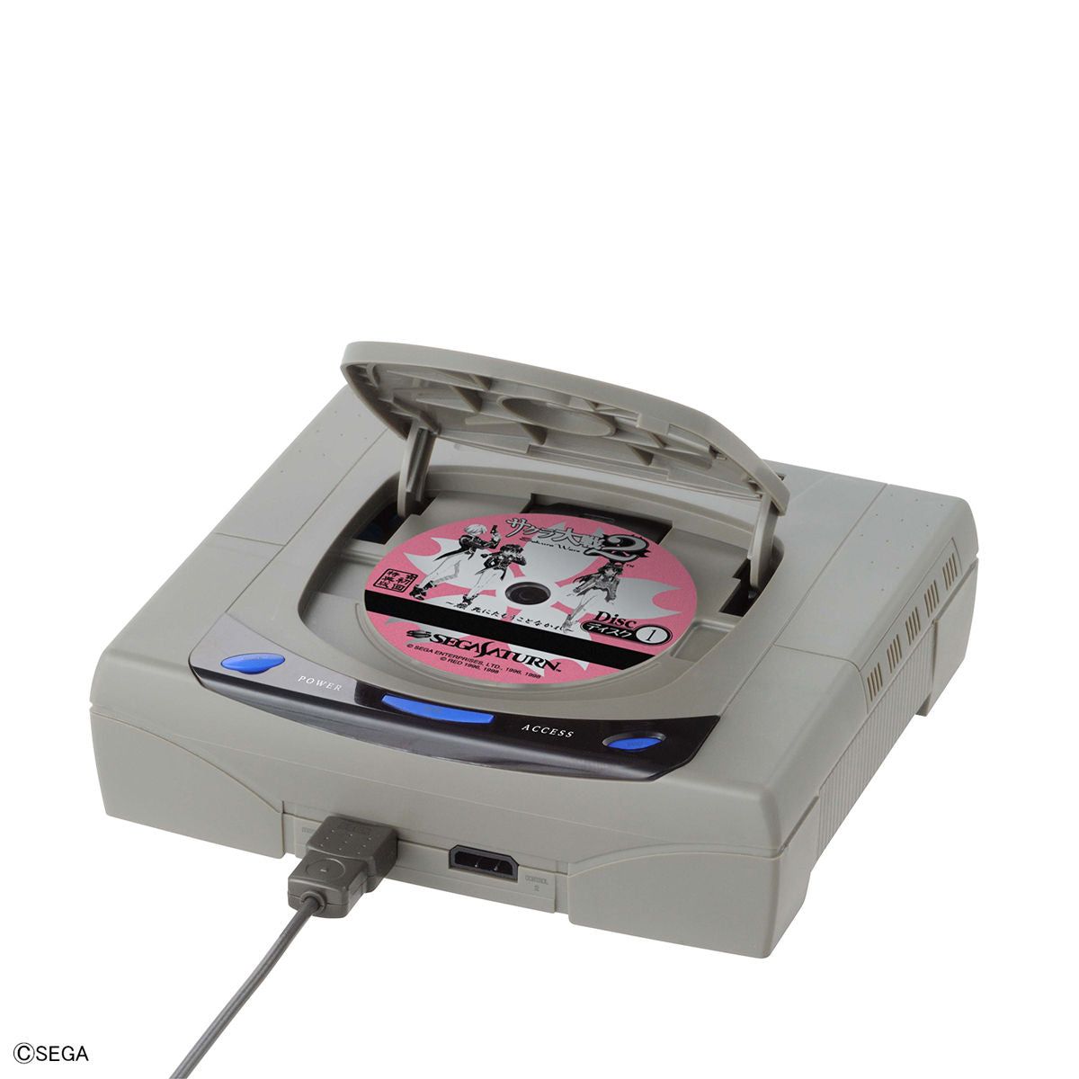 Bandai 2/5 熱潮編年史 Sega Saturn 世嘉 (HST-3200) 組裝模型 - TwinnerModel