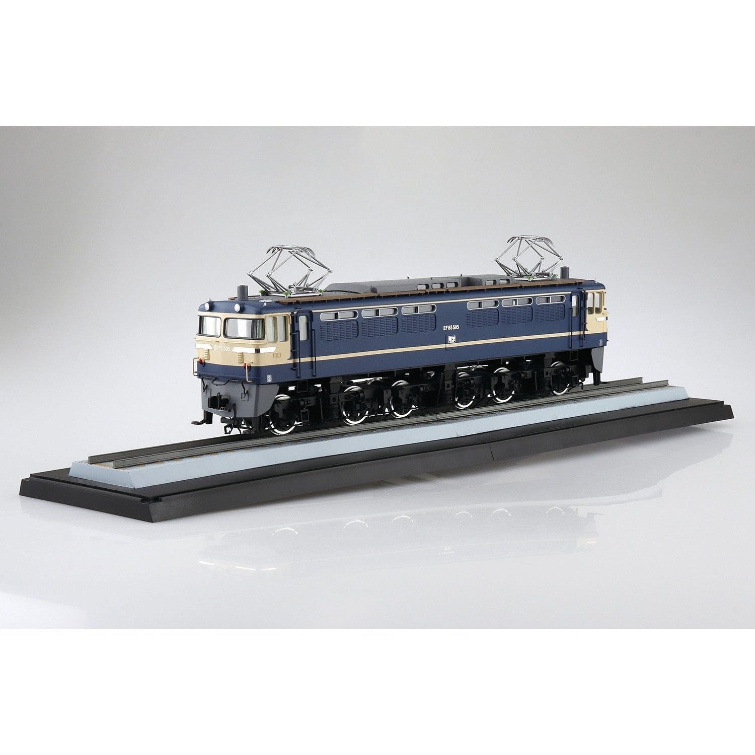 Aoshima 1/50 電気機関車 001 EF65/60 附 鋁輪 組裝模型 - TwinnerModel