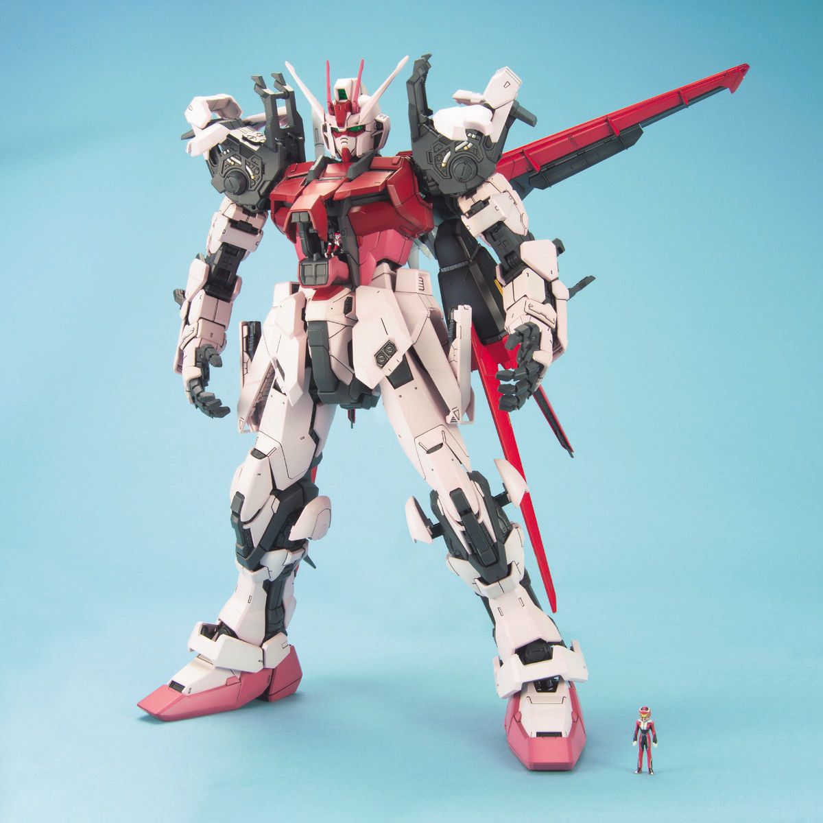 Bandai 1/60 Perfect Grade 嫣紅突擊高達+空中霸王 組裝模型 - TwinnerModel