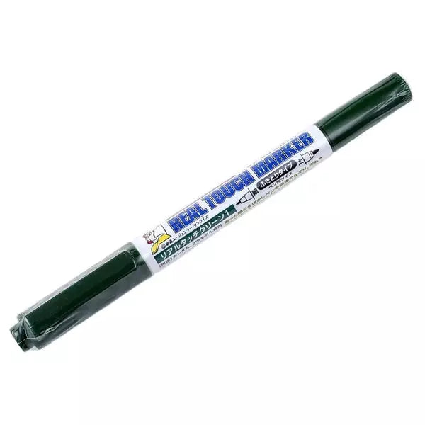 Mr Hobby GM-408 Gundam Marker Real Touch Green 1